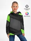 Детское худи / Green / Black