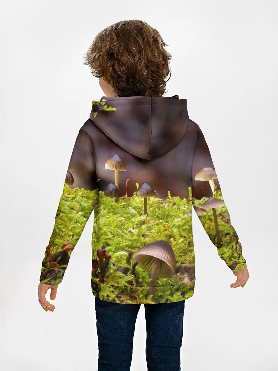 Детское худи / Мох