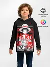 Детское худи / One Piece: Разыскивается Манки Д Лаффи