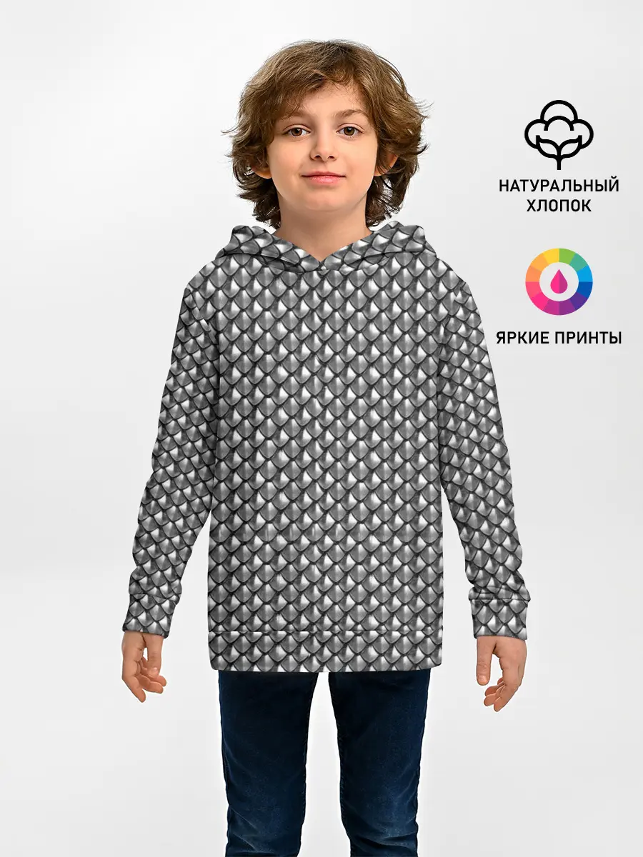 Детское худи / Metal Scales