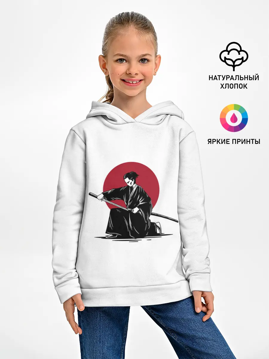 Детское худи / ЯПОНСКИЙ САМУРАЙ | SAMURAI IN THE SUN