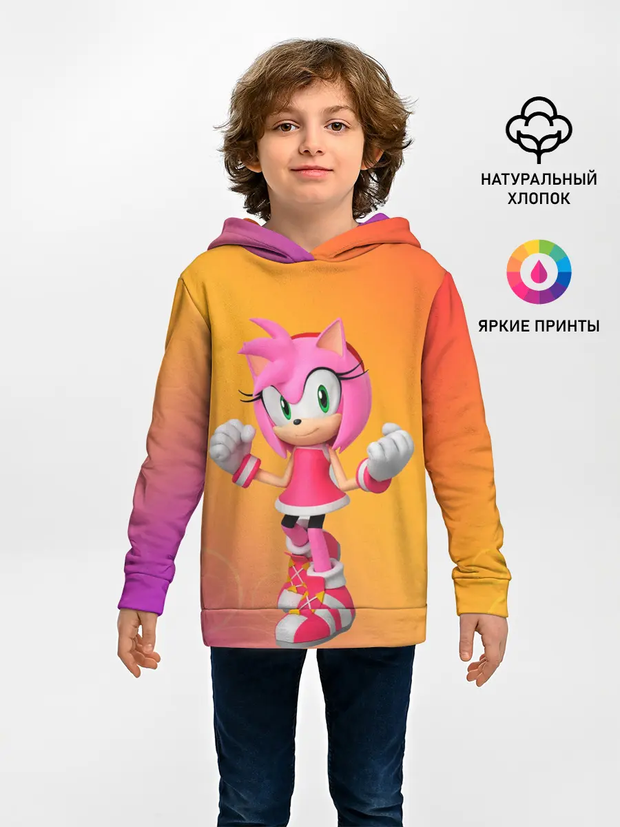 Детское худи / Эми - Соник