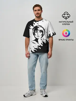 Мужская футболка оверсайз / Zемфира