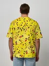 Мужская футболка оверсайз / ПИКАЧУ ПОКЕМОН PIKA PIKA