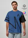 Мужская футболка оверсайз / Star Trek