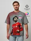 Мужская футболка оверсайз / Mohamed Salah