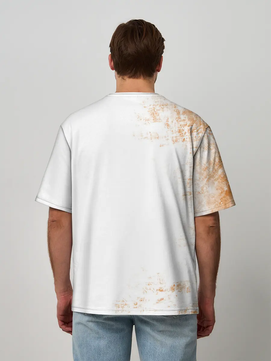 Мужская футболка оверсайз / ХИНАТА 10 номер ВОЛЕЙБОЛ!!