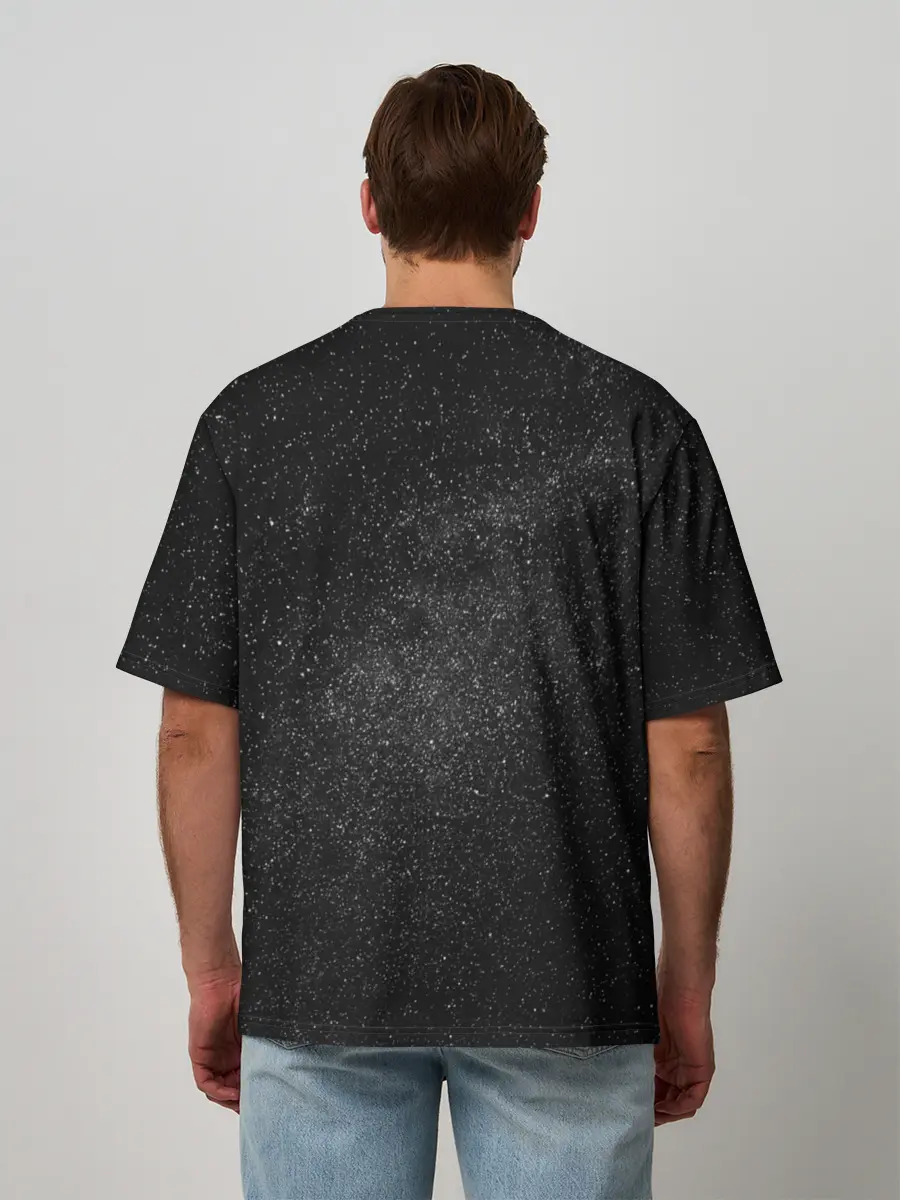 Мужская футболка оверсайз / Directed by robert weide Galaxy