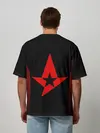 Мужская футболка оверсайз / Astralis uniform 2019