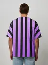 Мужская футболка оверсайз / Полосатость
