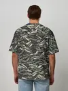 Мужская футболка оверсайз / Камуфляж - Серёга