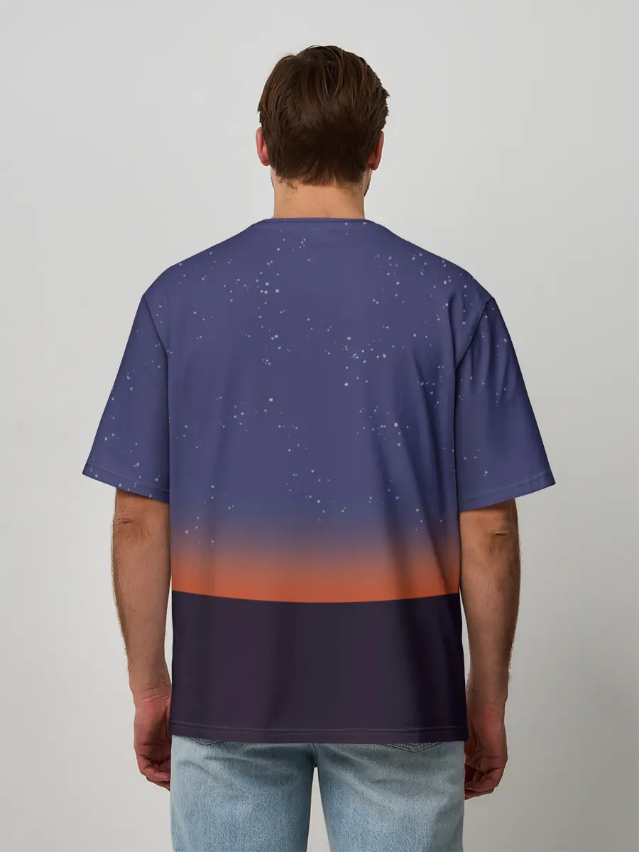 Мужская футболка оверсайз / Конь Бо Джек