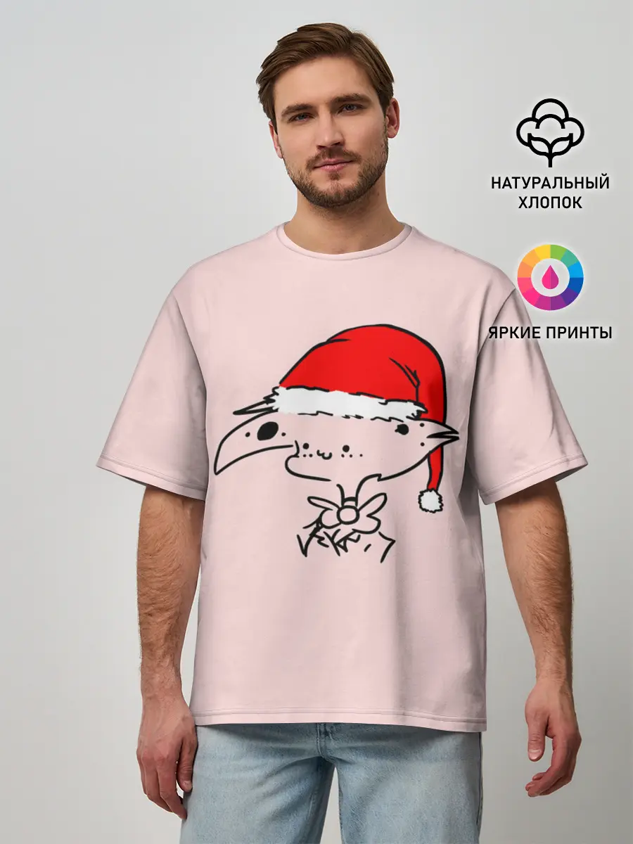 Мужская футболка оверсайз / Отель Хазбин