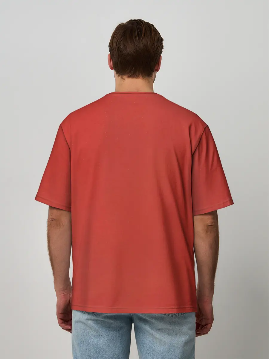 Мужская футболка оверсайз / Желания сбываются