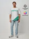 Мужская футболка оверсайз / BOSTON CELTICS