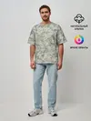 Мужская футболка оверсайз / КАМУФЛЯЖ