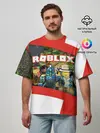 Мужская футболка оверсайз / ROBLOX