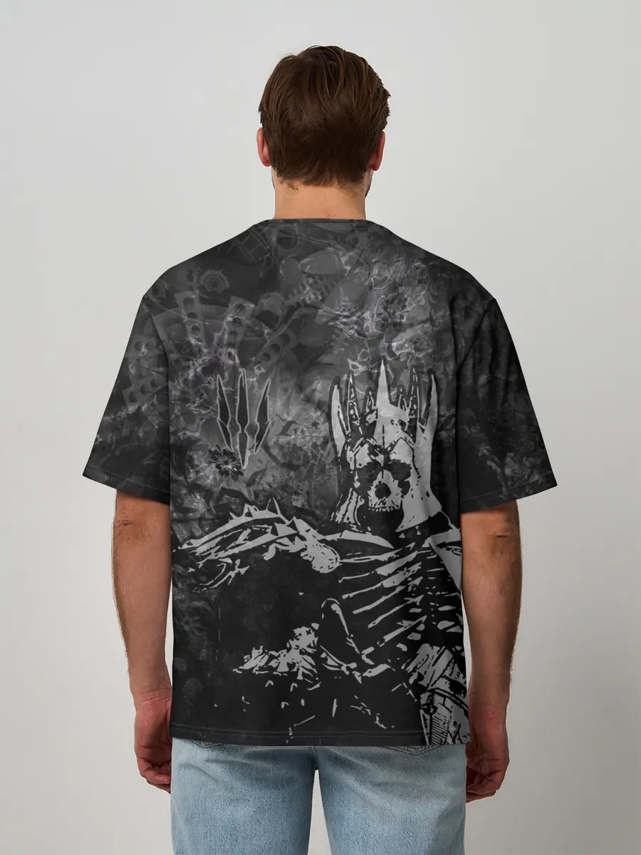 Мужская футболка оверсайз / Wild Hunt