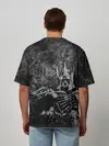 Мужская футболка оверсайз / Wild Hunt