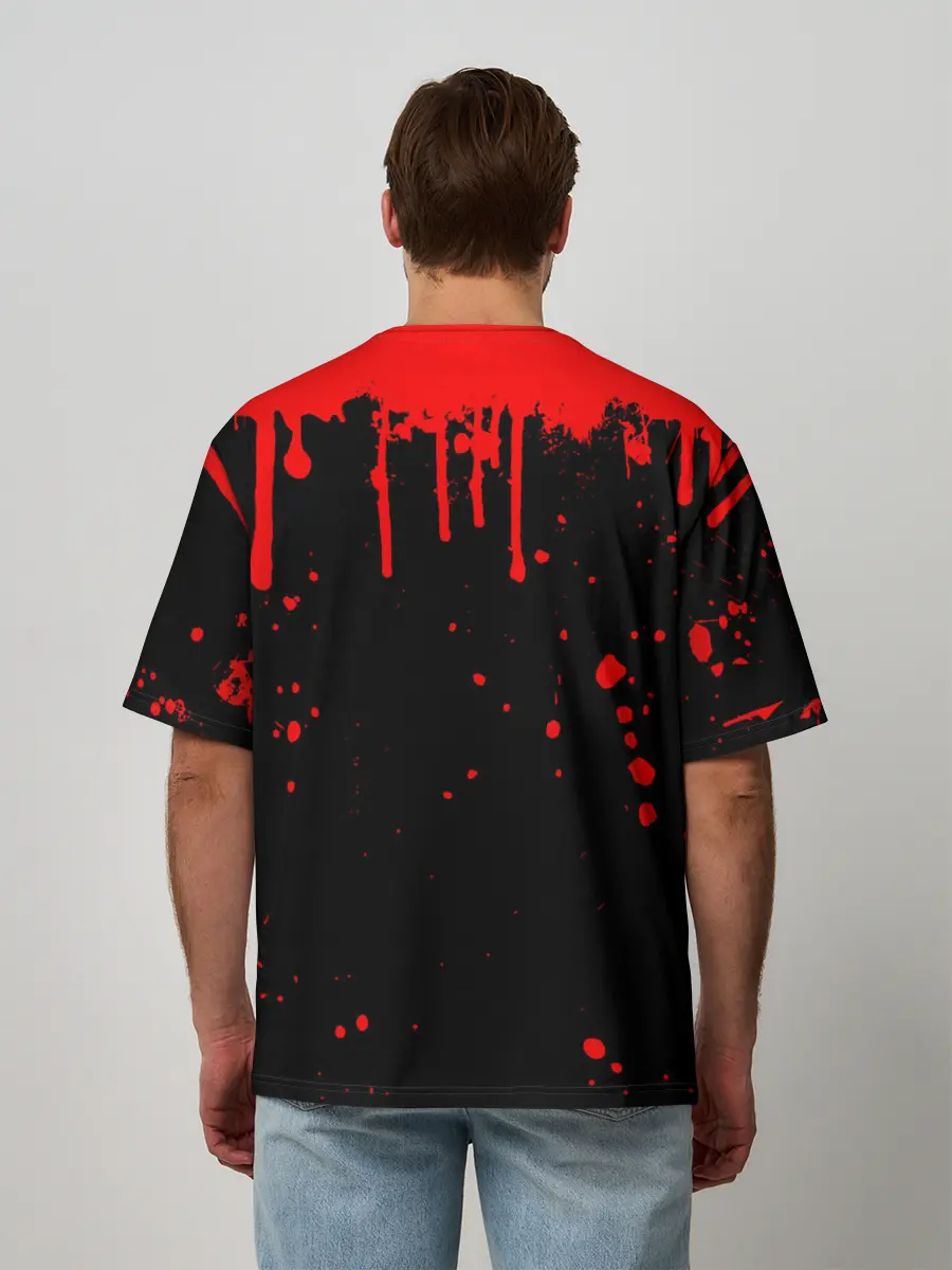 Мужская футболка оверсайз / UNDERTALE