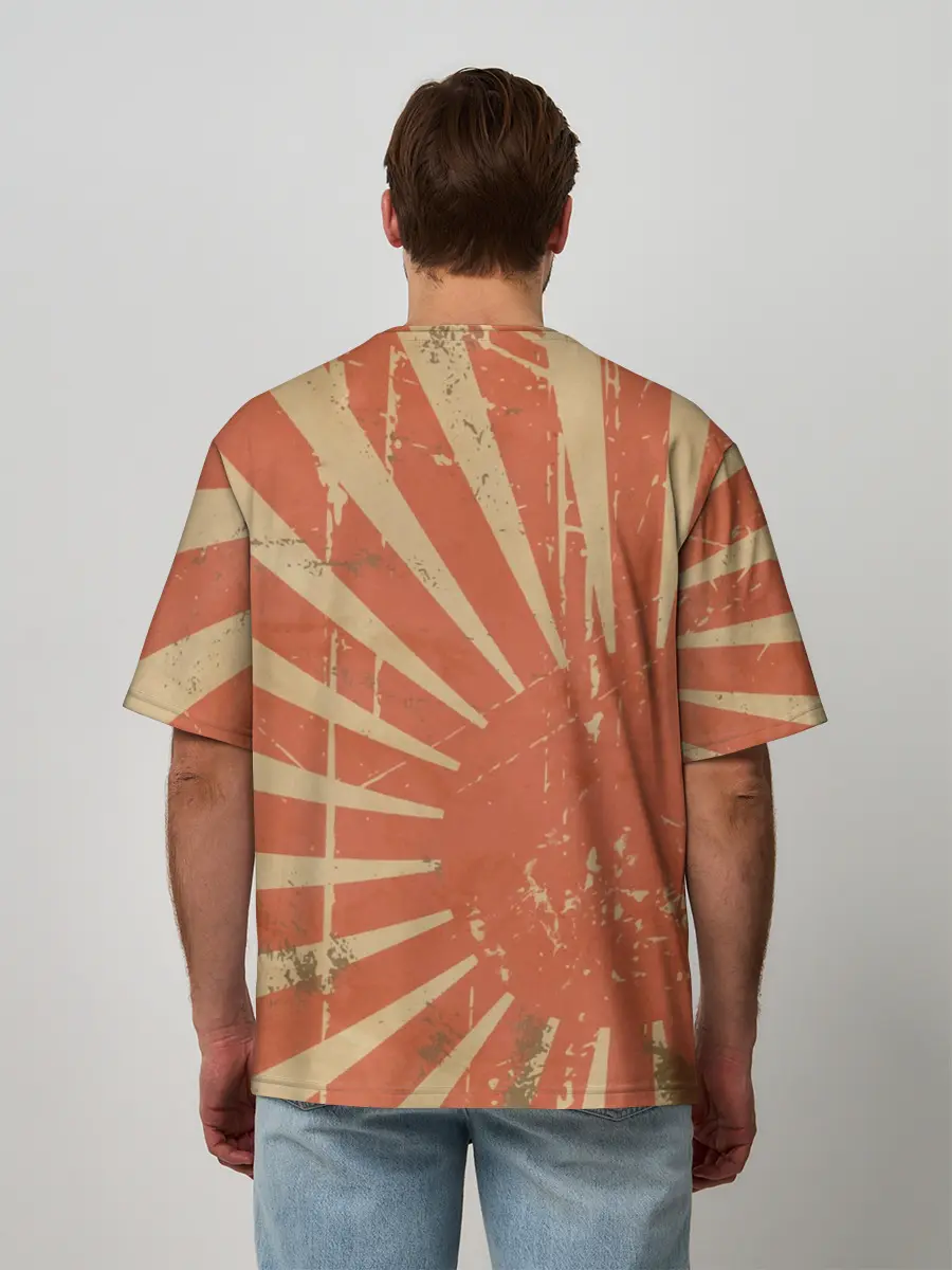 Мужская футболка оверсайз / СУШИ | AMONG US | IMPOSTOR