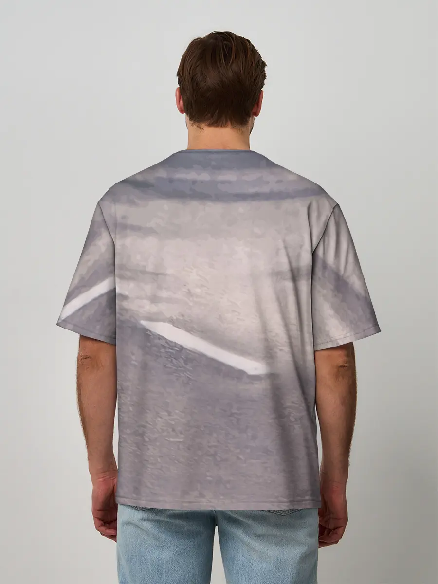 Мужская футболка оверсайз / ЪУЪ СЪУКА