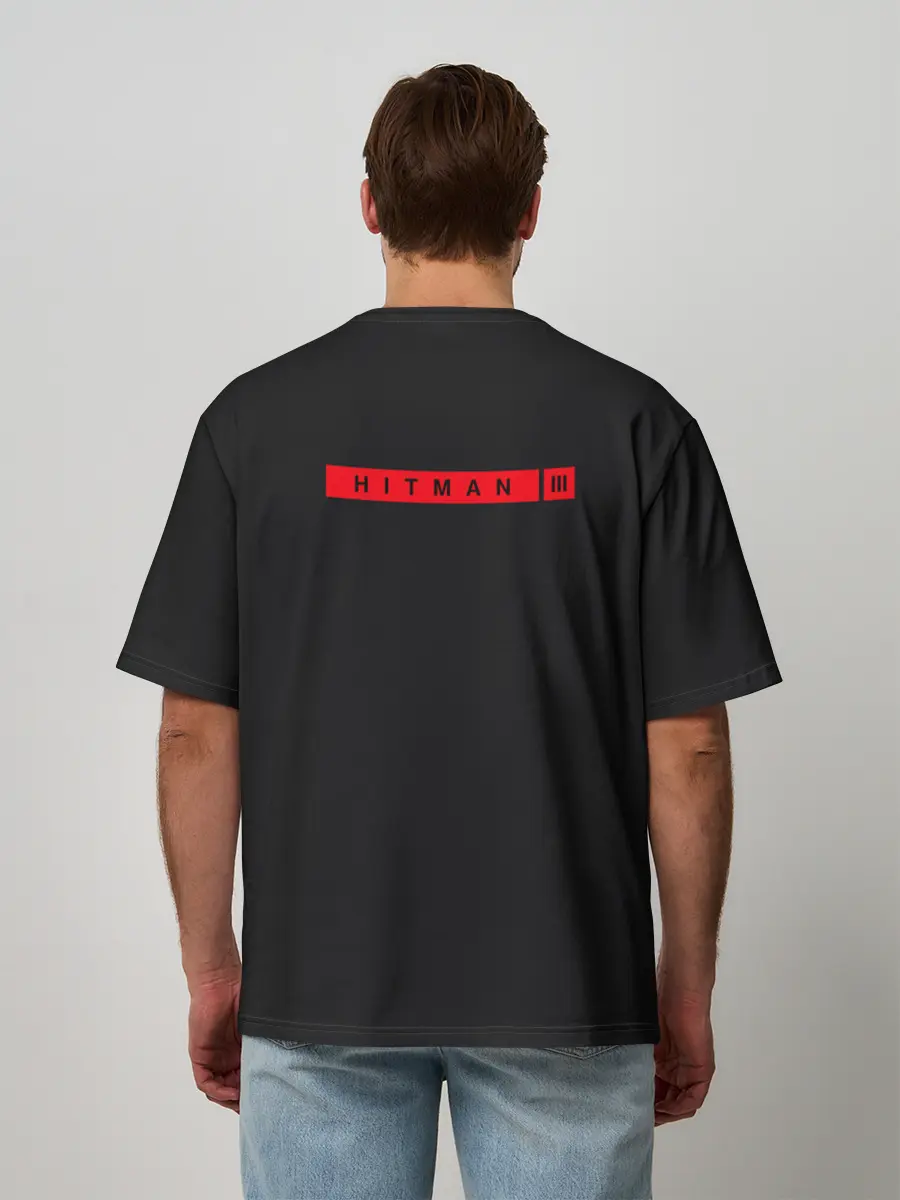Мужская футболка оверсайз / Hitman III