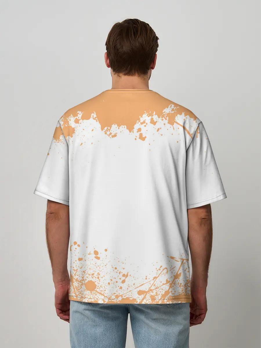 Мужская футболка оверсайз / МИЛЫЙ КОТЕНОК | CUTE KITTEN