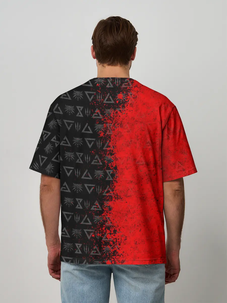 Мужская футболка оверсайз / THE WITCHER [9]