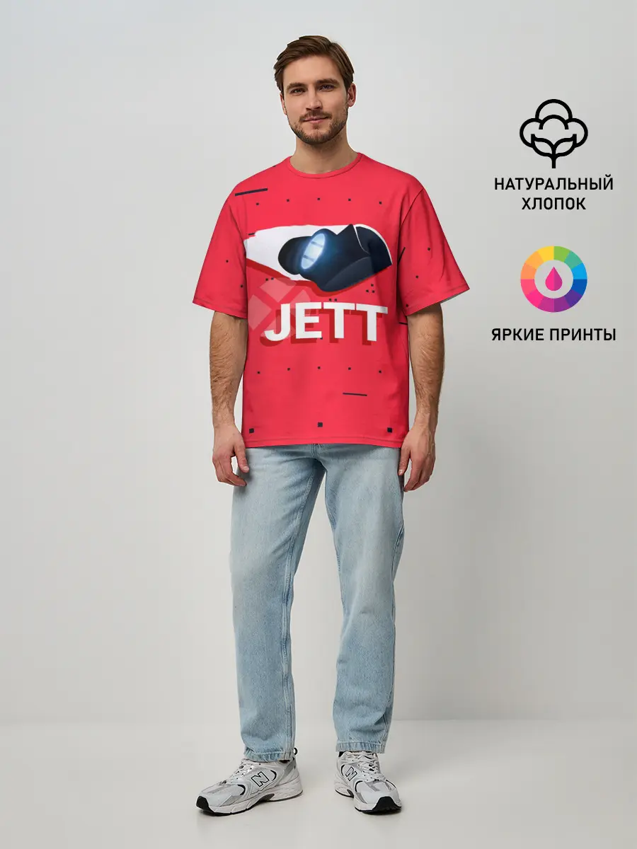 Мужская футболка оверсайз / Jett