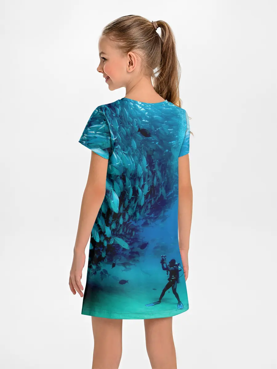 Детское платье / Фото дайвинг