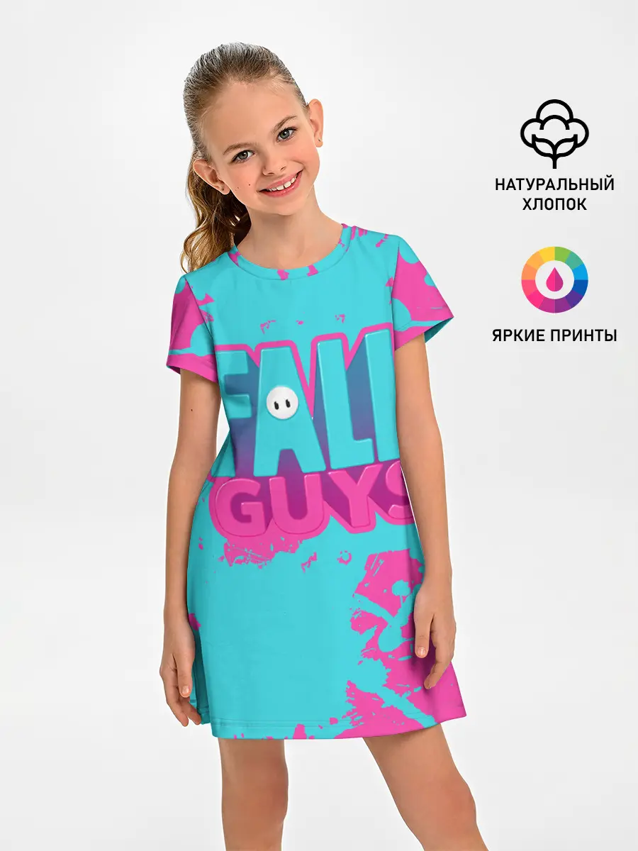 Детское платье / Fall Guys: Ultimate Knockout