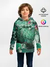 Детское худи / кактусы с цветами реализм