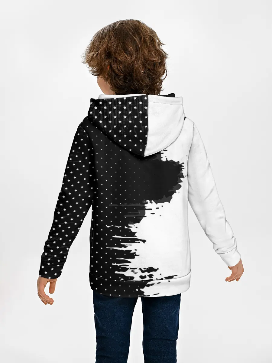 Детское худи / Barcelona uniform black 2018