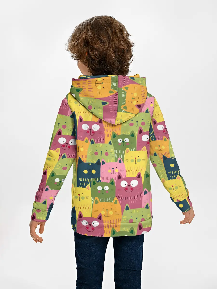 Детское худи / Коты