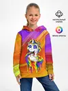 Детское худи / Единорог | Unicorn | Rainbow