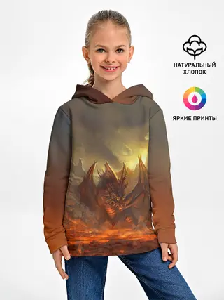 Детское худи / Fire Dragon