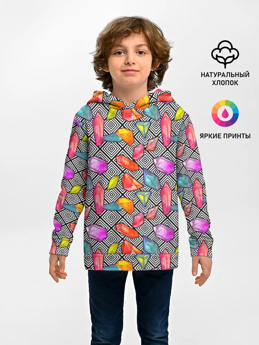 Детское худи / Кристаллы