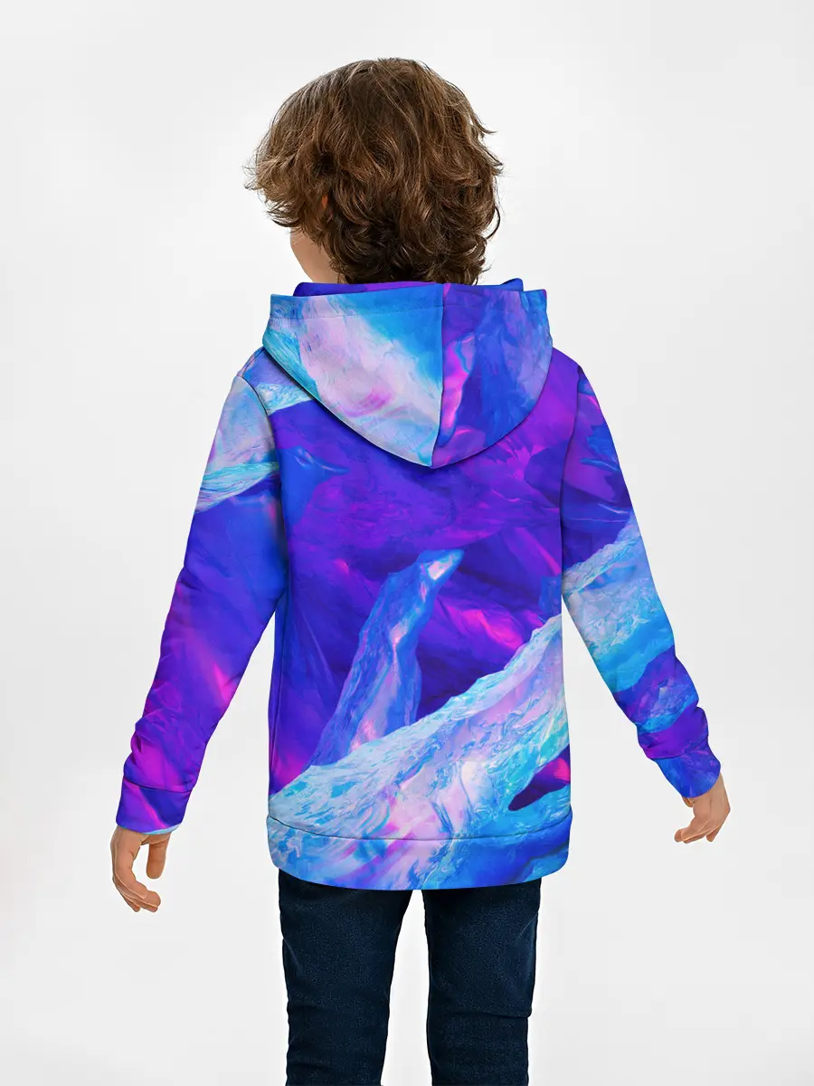 Детское худи / ЛЕДЯНОЙ НЕОН