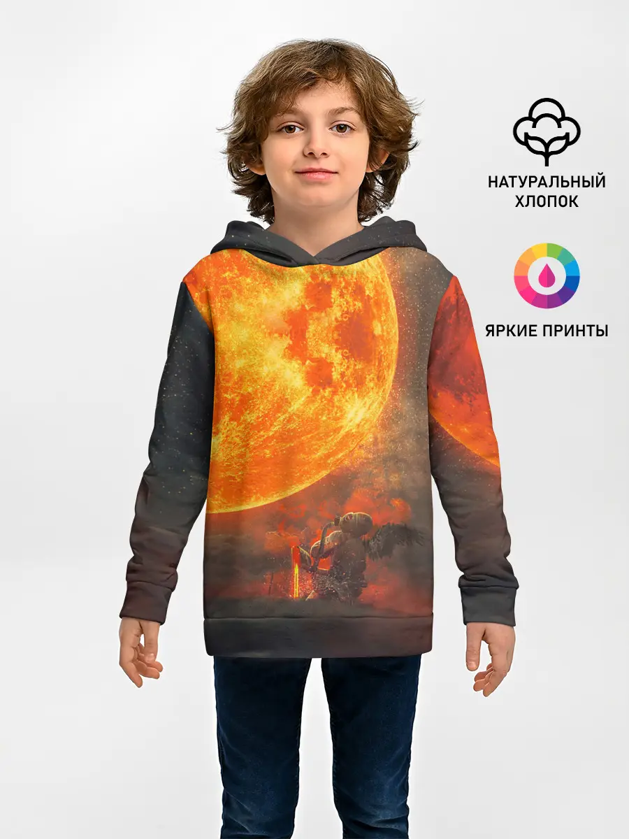 Детское худи / РАДИАЦИОННОЕ СОЛНЦЕ