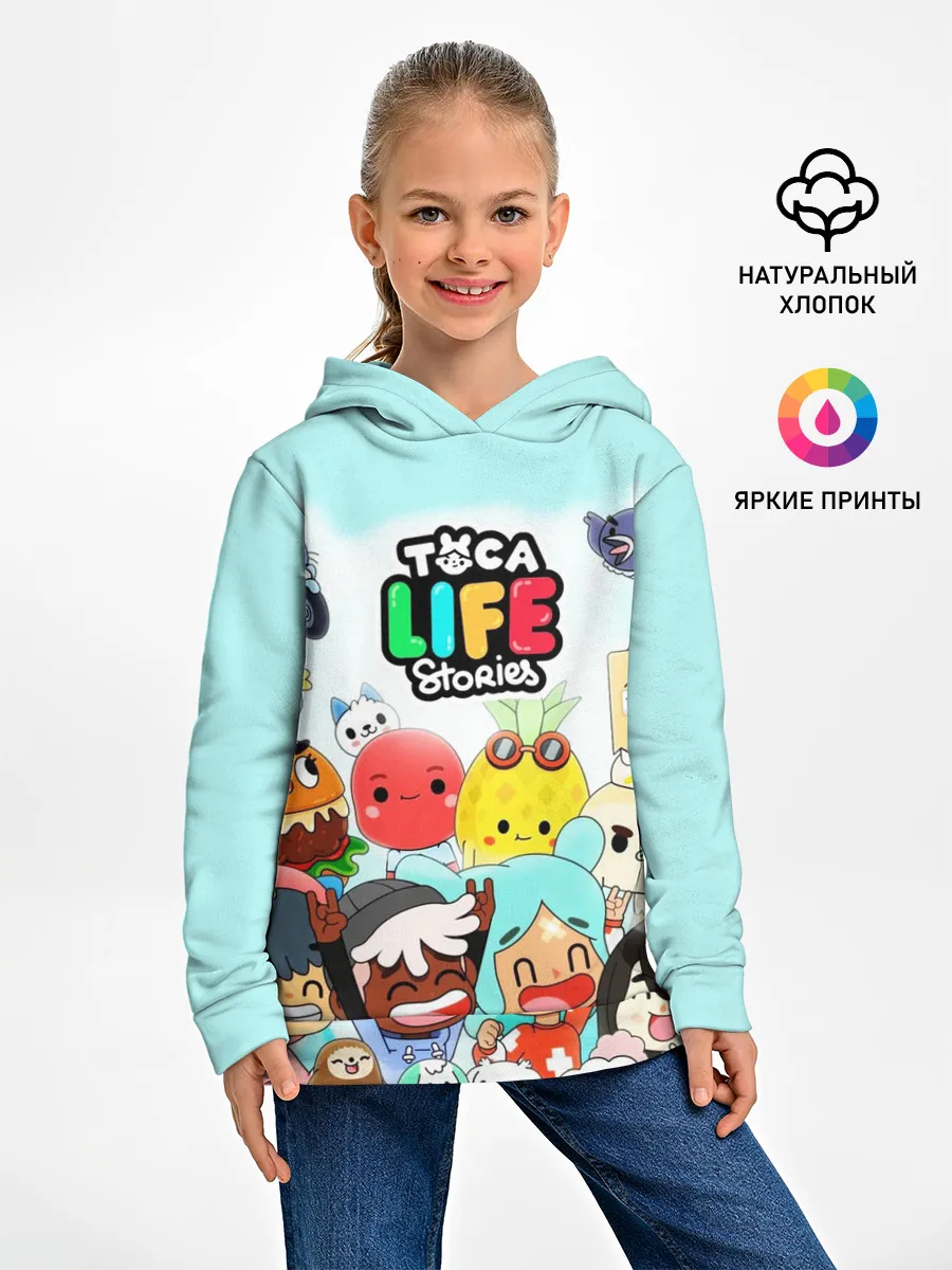 Детское худи / Toca Boca | Тока Бока все персонажи