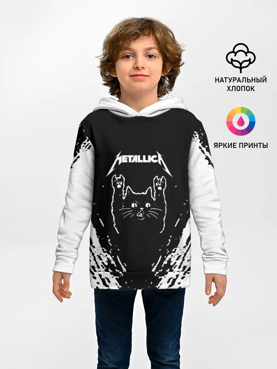 Детское худи / Мяуталлика / Meowtallica.