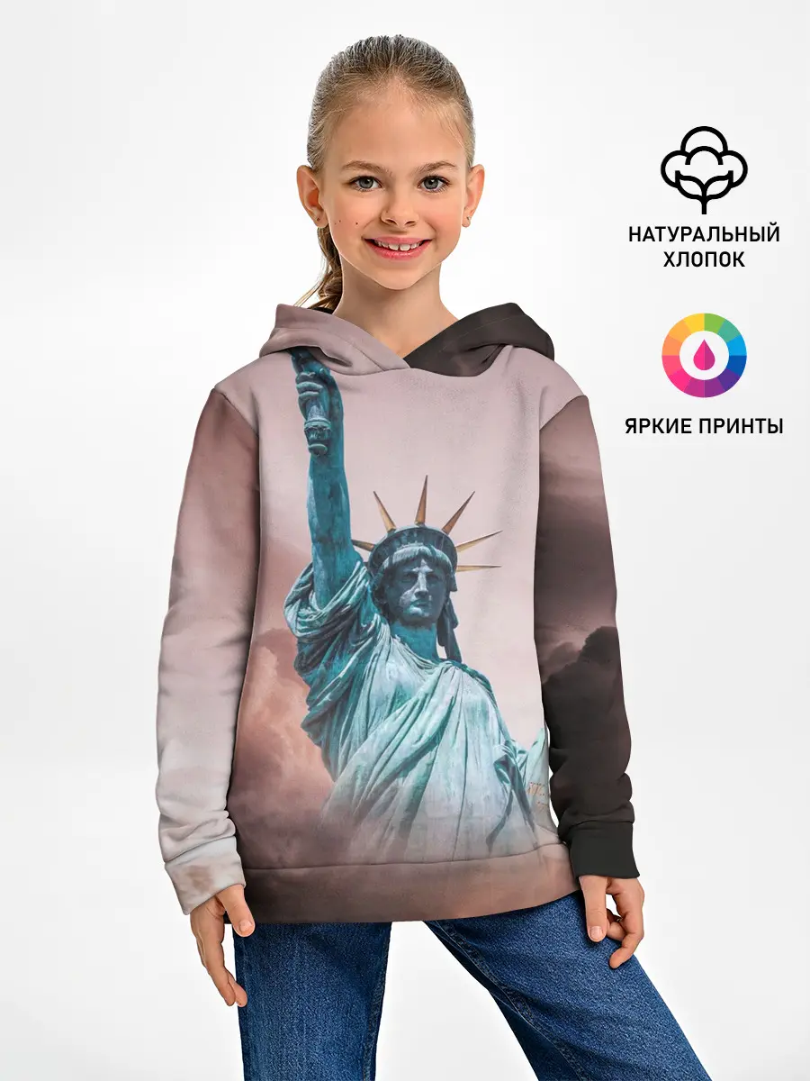 Детское худи / Статуя свободы
