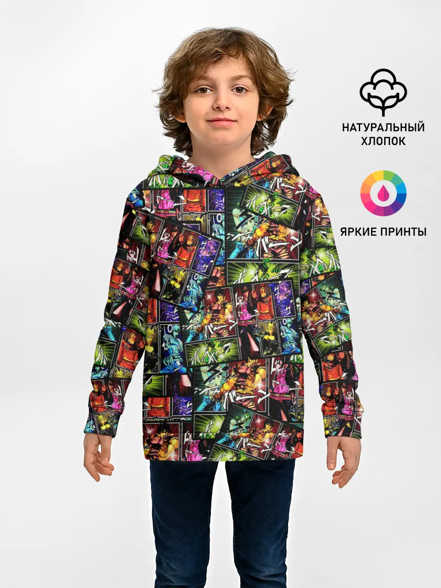 Детское худи / JoJo Bizarre Adventure