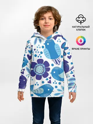 Детское худи / Воробушки