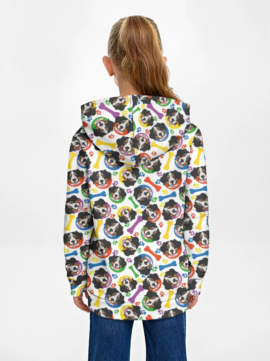 Детское худи / Бернский Зенненхунд