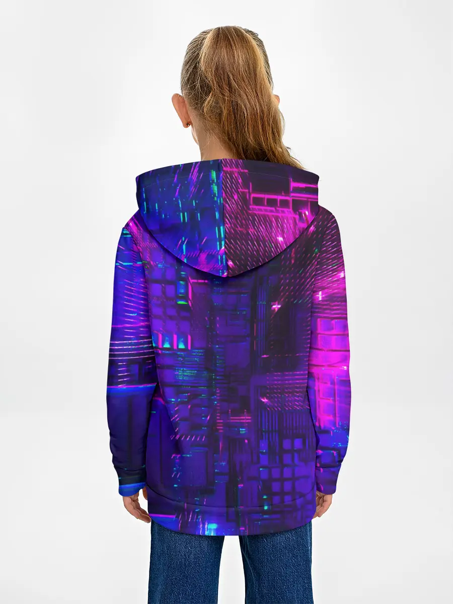 Детское худи / NEON CUBES