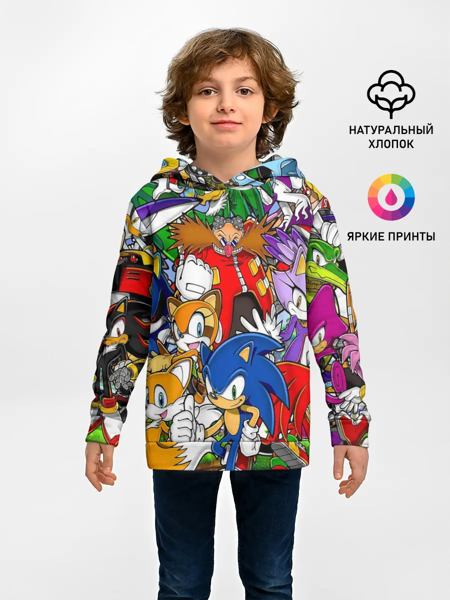Детское худи / Sonic.
