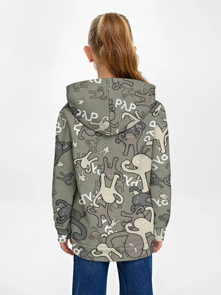 Детское худи / ЪУЪ КАМУФЛЯЖ.