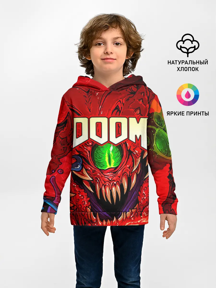 Детское худи / DOOM Eternal